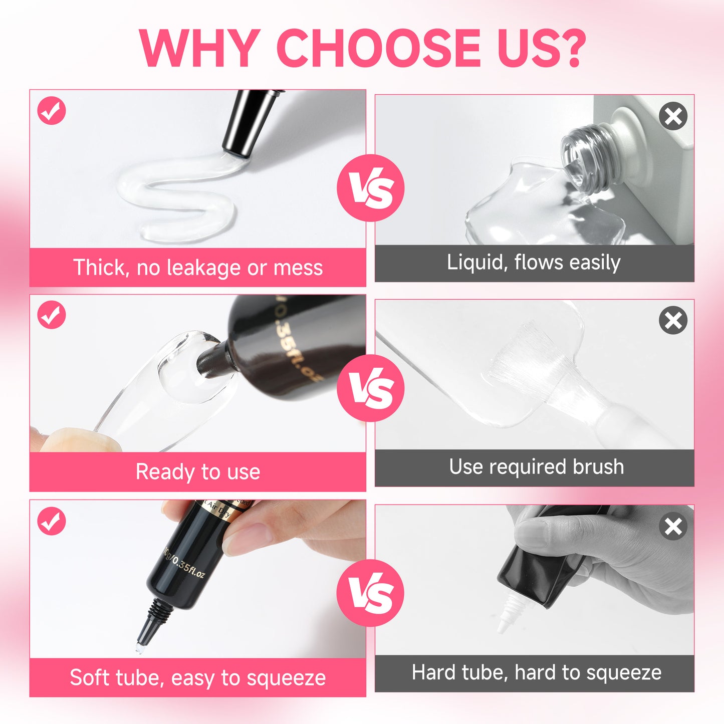 No-Cure Solid Nail Gel