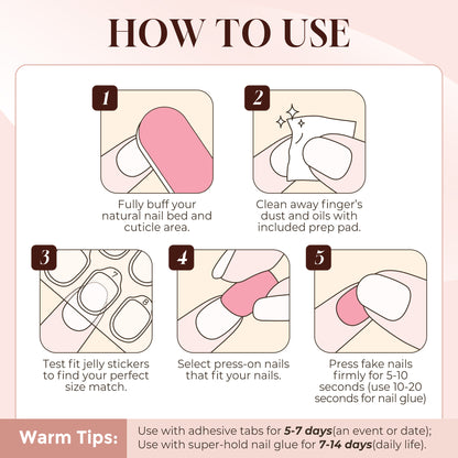 Chrome Nude Press On Nails