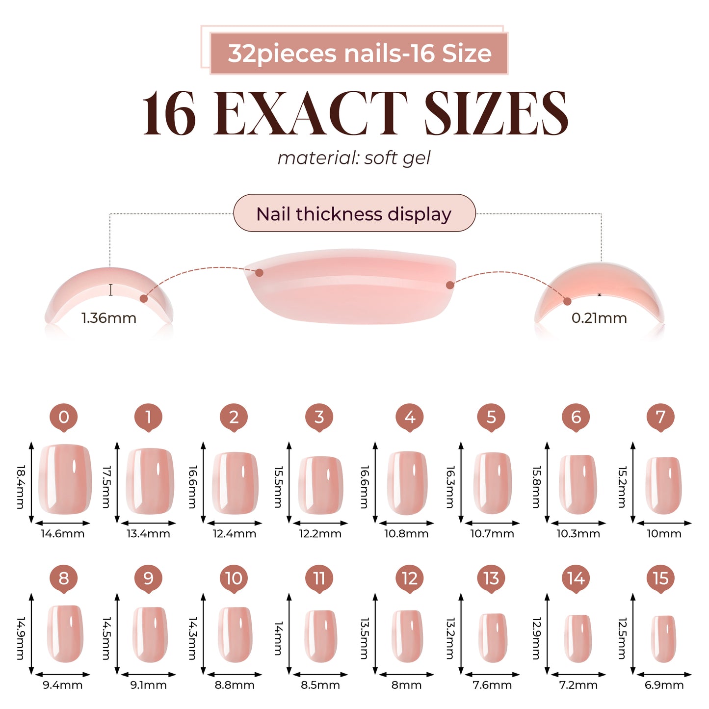 Chrome Nude Press On Nails